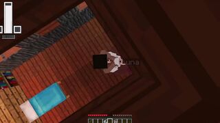 Finding a cute cat-like girl Luna ends up in a hot fucking | Minecraft - Jenny Sex Mod Gameplay