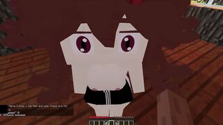 Finding a cute cat-like girl Luna ends up in a hot fucking | Minecraft - Jenny Sex Mod Gameplay