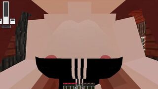 Finding a cute cat-like girl Luna ends up in a hot fucking | Minecraft - Jenny Sex Mod Gameplay