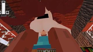 Finding a cute cat-like girl Luna ends up in a hot fucking | Minecraft - Jenny Sex Mod Gameplay