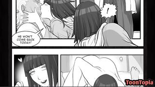 Adult Comics: Tsunade Legendary Cock Sucker & Hinata Cheating on Naruto Parody Cartoon Comics