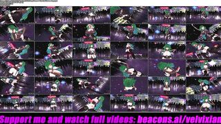 Sexy Thick MILF In Short Skirt Sexy Dance + Gradual Undressing (3D HENTAI)