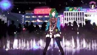 Sexy Thick MILF In Short Skirt Sexy Dance + Gradual Undressing (3D HENTAI)