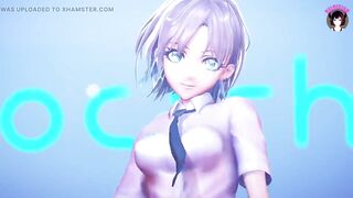 Shani - Sexy 3 Teens Dancing + Gradual Undressing (3D HENTAI)