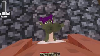 Impregnating a Goblin Tribe and using them as a fleshlight | Minecraft - Jenny Sex Mod Gameplay