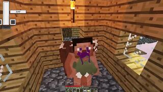 Impregnating a Goblin Tribe and using them as a fleshlight | Minecraft - Jenny Sex Mod Gameplay