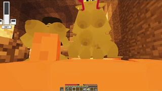 Impregnating a Goblin Tribe and using them as a fleshlight | Minecraft - Jenny Sex Mod Gameplay