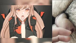 Rapi Blowjob from Nikki: Goddess of Victory (jerk off)