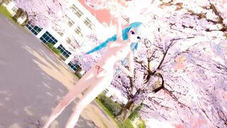 Honkai Impact Kiana Kaslana Hentai Nude Dance Mmd 3D Blue Hair Color Edit Smixix