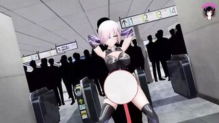 Sexy Dancing Phut Hon + Public Use Sex (3D HENTAI)