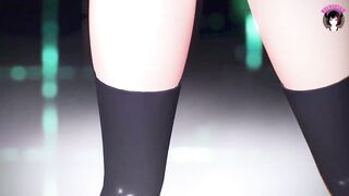 Thick Sex-Android - Hot Dance + Gradual Undressing (3D HENTAI)