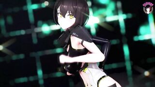 Thick Sex-Android - Hot Dance + Gradual Undressing (3D HENTAI)