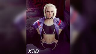Street Fighter - Cammy White Back Street Alley Whore (Animation with Sound)