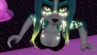 Sneck sucks Futa LilyKarter666 off at gloryhole