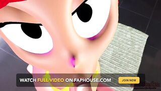 Dexters stepmom sucks cock in the kitchen