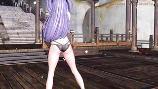 【MMD】Yuka Hayase / WiggleWiggle 【For gentlemen】