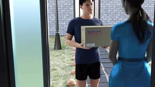 Darker: The Hot Wife With The Delivery Guy In The Home While Her Husband Is On A Business Trip Ep 6