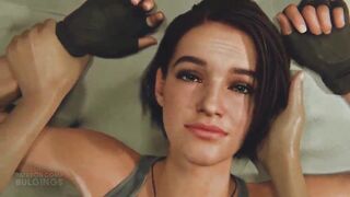 jill valentine creampie and anal - with audio