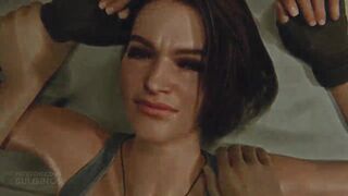 jill valentine creampie and anal - with audio