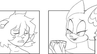Rouge riding my femboy cock until I CUM!???????? (@flirtyfawn696 @_spankee_18 @berryguild)
