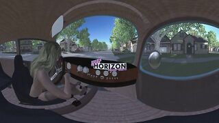 UHF Horizon: Joanna Cranking and Stalling the Beetle While Driving Naked VR 360