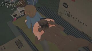 Uraraka Ochako fucks with Homeless (My hero Academia, Animation, NTR)