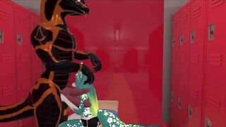 LilyKarter666 Caught spying on Sneck in the lock room