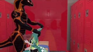 LilyKarter666 Caught spying on Sneck in the lock room