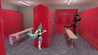 LilyKarter666 Caught spying on Sneck in the lock room