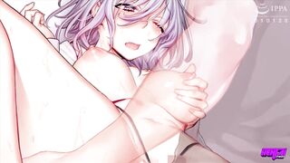 HENTAI PROS - Busty Sergeant Lets Her Aide Fuck Her After She Attends To Her Superior's R&R
