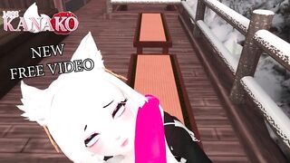 CATGIRL gives SLOPPY BJ for a very GOOD BOY!!! WEARING HOODIE BJ!!!!