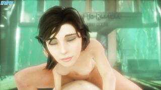 Elizabeth Bioshock 3D POV fuck on top (loop)