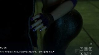 Deliverance: Dirty Panties Handjob in a Dark Alley and Ruined Orgasm Episode 74,75