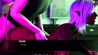 3D Une diablesse sexy se fait prendre par tout les troue
