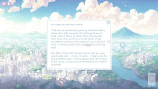 Lust's Cupid, a 2D sex simulation game Furry characters and blowjob in a public park