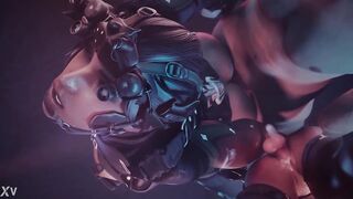 kali rainbow six fucking big dick in ass position sex