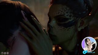 Baldur's Gate 3 - Shadowheart and Lae'zel Sex Scene