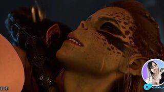 Baldur's Gate 3 - Shadowheart and Lae'zel Sex Scene