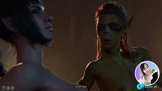 Baldur's Gate 3 - Shadowheart and Lae'zel Sex Scene