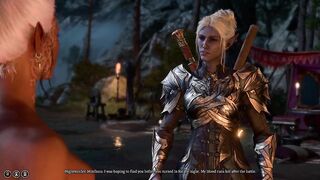 Lesbian Dark Skin Elf x Minthara Baldurs Gate 3 1080p 60fps Ultra
