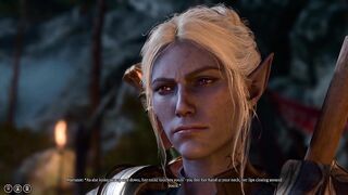 Lesbian Dark Skin Elf x Minthara Baldurs Gate 3 1080p 60fps Ultra