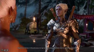 Lesbian Dark Skin Elf x Minthara Baldurs Gate 3 1080p 60fps Ultra