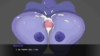 "Please Cum On My Boobs!" How Unlock All Bonnie Scenes in Lewd Pizzaria (1.0)