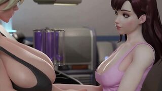 Hyper tits are best for loving fat cock