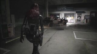 Sexy Black Widow Natasha Romanoff_Latex Chubby Thicker Nude_Sexy Latex Big Ass Resident Evil 2