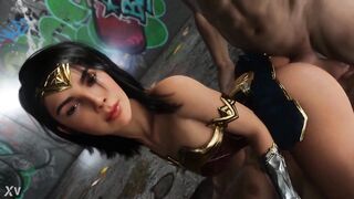Wonderwoman Gets Double Penetration 3d Porn