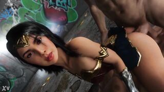 Wonderwoman Gets Double Penetration 3d Porn