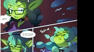 Goblin Tetona Es Atrapada y Follada Por Sexi Demonia