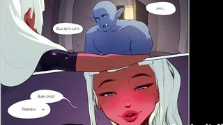 Goblin Tetona Es Atrapada y Follada Por Sexi Demonia