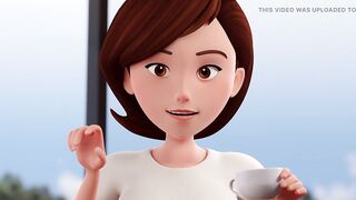 Cassy ( Big hero 6 ) have anal sex and gets cummed